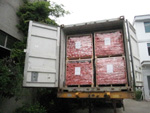 Pallets Loaded in the Container